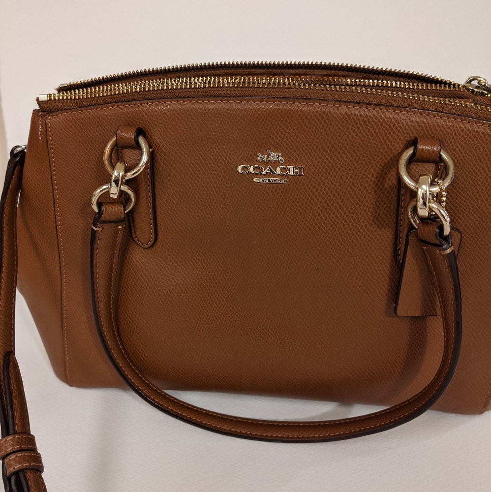 Coach purse leather crossbody